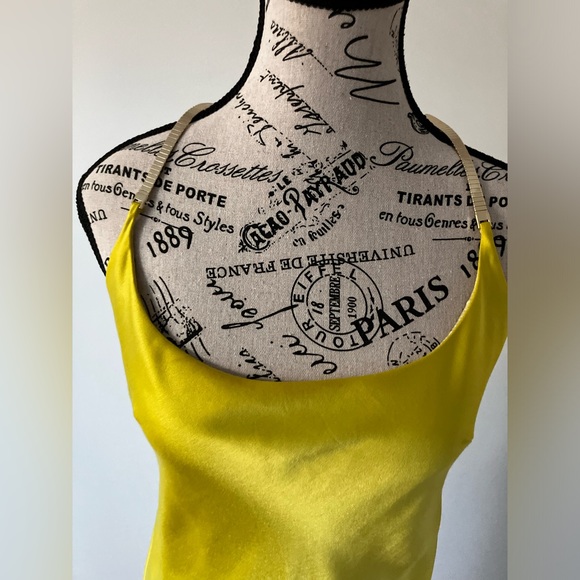 Galvan London silky lime dress - Picture 6 of 10